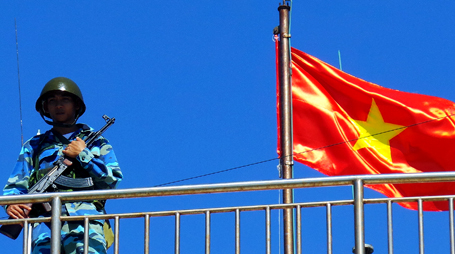 Island soldiers’ simple corners of life